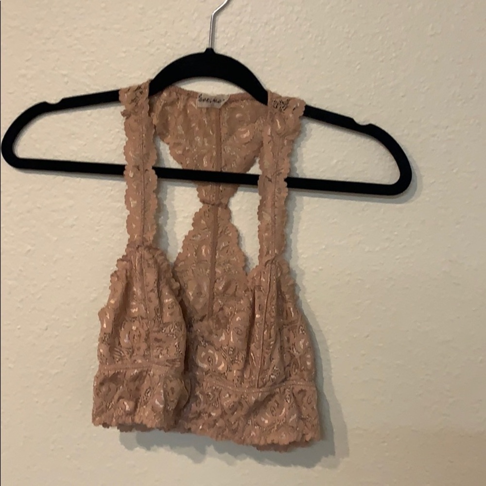 Rose gold Love, Mar bralette